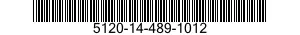 5120-14-489-1012 KEY,SOCKET HEAD SCREW 5120144891012 144891012