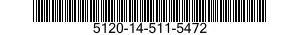 5120-14-511-5472 SCREWDRIVER,CROSS TIP 5120145115472 145115472