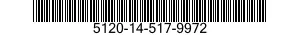 5120-14-517-9972 SCREWDRIVER,SIX POINT TIP 5120145179972 145179972