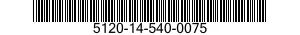 5120-14-540-0075 SOCKET,WRENCH,FACE SPANNER 5120145400075 145400075