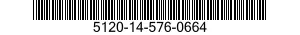 5120-14-576-0664 HOOK,HELICAL SPRING PULLER,HAND 5120145760664 145760664
