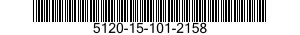 5120-15-101-2158 PLIERS,SLIP JOINT 5120151012158 151012158