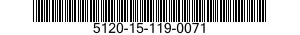 5120-15-119-0071 LEVER TOOL,CATCH 5120151190071 151190071