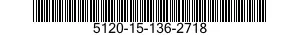 5120-15-136-2718 CHIAVE POLIGONALE S 5120151362718 151362718