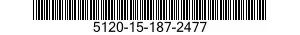 5120-15-187-2477 SOCKET,WRENCHING,TUBE FITTING 5120151872477 151872477