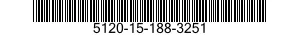 5120-15-188-3251 SCREWDRIVER,SIX POINT TIP 5120151883251 151883251