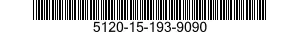 5120-15-193-9090 WRENCH,OPEN END AND SPANNER,COMBINATION 5120151939090 151939090