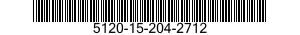 5120-15-204-2712 WRENCH,WHEEL STUD NUT,GEARED SOCKET 5120152042712 152042712