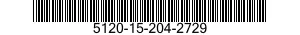 5120-15-204-2729 WRENCH,OPEN END AND SPANNER,COMBINATION 5120152042729 152042729
