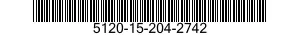 5120-15-204-2742 BIT SET,SCREWDRIVER 5120152042742 152042742