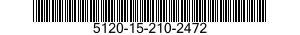 5120-15-210-2472 ATTREZZO DI PINZATU 5120152102472 152102472