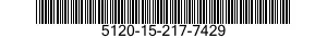 5120-15-217-7429 BARRA QUADRA 75X25X 5120152177429 152177429