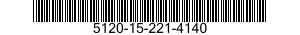 5120-15-221-4140 MANDRINO 5120152214140 152214140