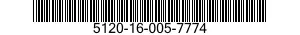 5120-16-005-7774 SOCKET SET,SOCKET WRENCH 5120160057774 160057774