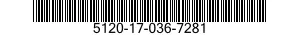 5120-17-036-7281 WRENCH,OPEN END 5120170367281 170367281