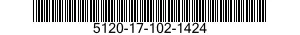 5120-17-102-1424 SOCKET,SLUGGING TYPE BOX WRENCH 5120171021424 171021424
