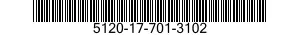 5120-17-701-3102 DOMMEKRACHT,STAAL 5120177013102 177013102