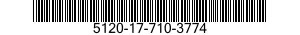 5120-17-710-3774 WRENCH,SOCKET 5120177103774 177103774