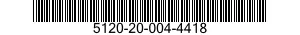5120-20-004-4418 WRENCH SET,COMBINATION BOX AND OPEN END 5120200044418 200044418