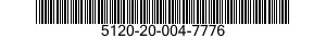5120-20-004-7776 BIT,SCREWDRIVER 5120200047776 200047776