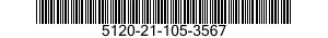 5120-21-105-3567 WRENCH,OPEN END 5120211053567 211053567