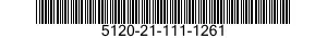 5120-21-111-1261 SCREW,CAP,SOCKET HEAD 5120211111261 211111261