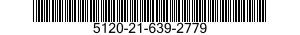 5120-21-639-2779 KEY,SOCKET HEAD SCREW 5120216392779 216392779