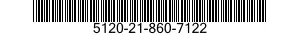 5120-21-860-7122 WRENCH,DOOR HANDLE 5120218607122 218607122