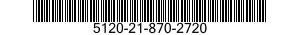 5120-21-870-2720 SOCKET,SOCKET WRENCH 5120218702720 218702720