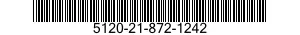 5120-21-872-1242 KEY,SOCKET HEAD SCREW 5120218721242 218721242