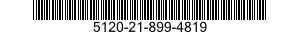 5120-21-899-4819 SCREWDRIVER,SIX POINT TIP 5120218994819 218994819