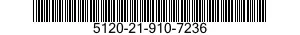 5120-21-910-7236 ALIGNMENT PIN,FINAL DRIVE ASSEMBLY 5120219107236 219107236