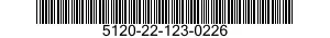 5120-22-123-0226 PLATE,MOUNTING 5120221230226 221230226