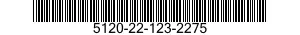 5120-22-123-2275 WRENCH,BOX AND OPEN END,COMBINATION 5120221232275 221232275