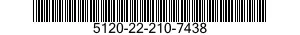 5120-22-210-7438 SCREWDRIVER,FLAT TIP-CROSS TIP 5120222107438 222107438