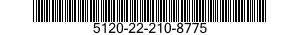 5120-22-210-8775 WRENCH,BOX AND OPEN END,COMBINATION 5120222108775 222108775