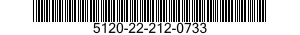 5120-22-212-0733 WRENCH,OPEN BOX 5120222120733 222120733