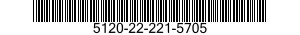 5120-22-221-5705 HANDLE,SOCKET WRENCH 5120222215705 222215705