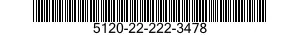 5120-22-222-3478 WRENCH,BOX AND OPEN END,COMBINATION 5120222223478 222223478