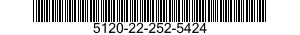 5120-22-252-5424  5120222525424 222525424