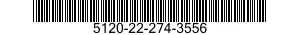 5120-22-274-3556 WRENCH,OPEN END 5120222743556 222743556