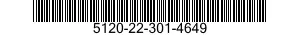 5120-22-301-4649 SCREWDRIVER,FLAT TIP 5120223014649 223014649