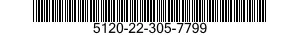 5120-22-305-7799 ADAPTER,TORQUE WRENCH 5120223057799 223057799