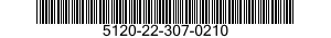5120-22-307-0210 SCREWDRIVER,FLAT TIP 5120223070210 223070210