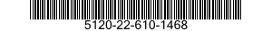 5120-22-610-1468 HANDLE,SOCKET WRENCH 5120226101468 226101468