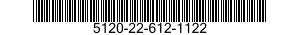5120-22-612-1122 BIT,SCREWDRIVER 5120226121122 226121122