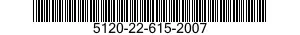 5120-22-615-2007 WRENCH SET,COMBINATION BOX AND OPEN END 5120226152007 226152007