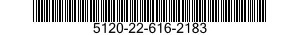 5120-22-616-2183 SCREWDRIVER,FLAT TIP 5120226162183 226162183