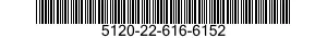 5120-22-616-6152 EXTENSION,SOCKET WRENCH 5120226166152 226166152