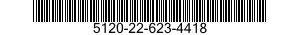 5120-22-623-4418 FORK,CASTER,HAND 5120226234418 226234418